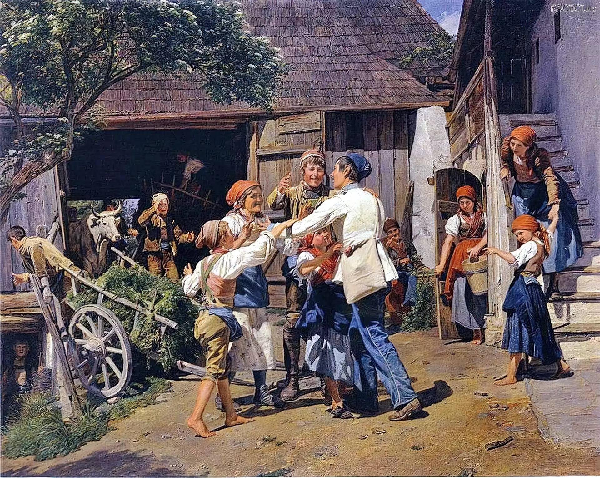 Kobiety, Reprodukcja, Dom, Dzieci, Obrazu, Mężczyźni